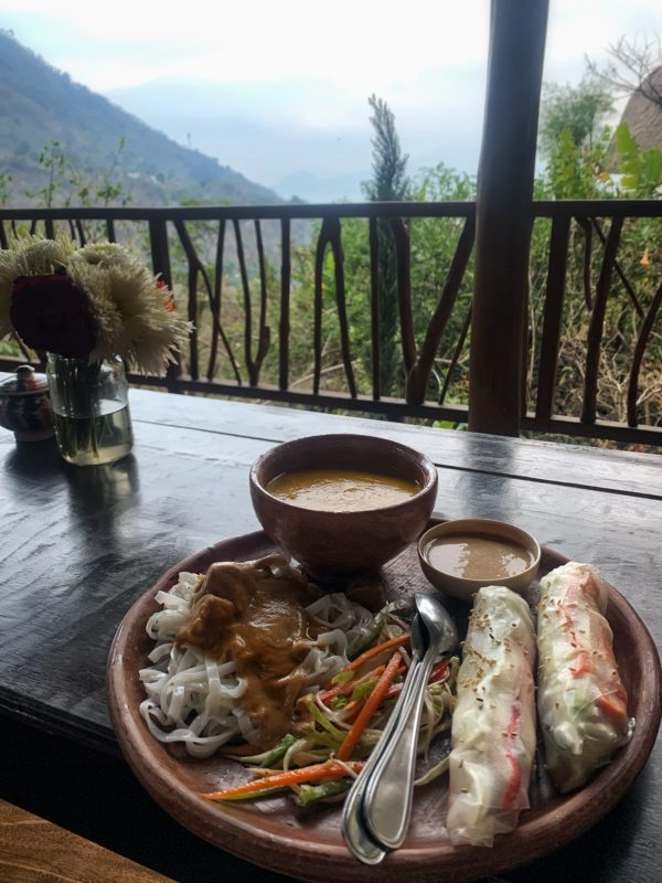 Yoga Forest Guatemala Food